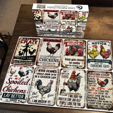 Relogy Fighting Chicken Jigsaw Puzzle 1000 piezas